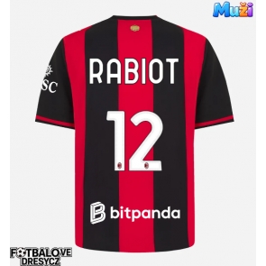 AC Milan Adrien Rabiot #12 Domácí Dres 2026-27 Krátký Rukáv
